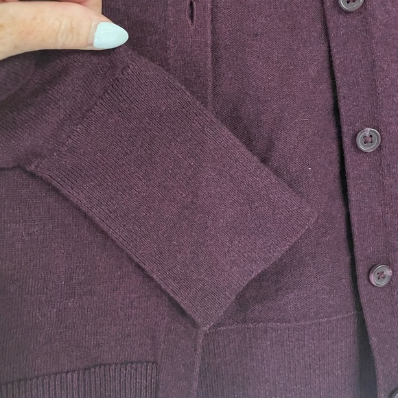 Gap Women's Purple Cardigan Sweater, XS petite - Picture 5 of 6